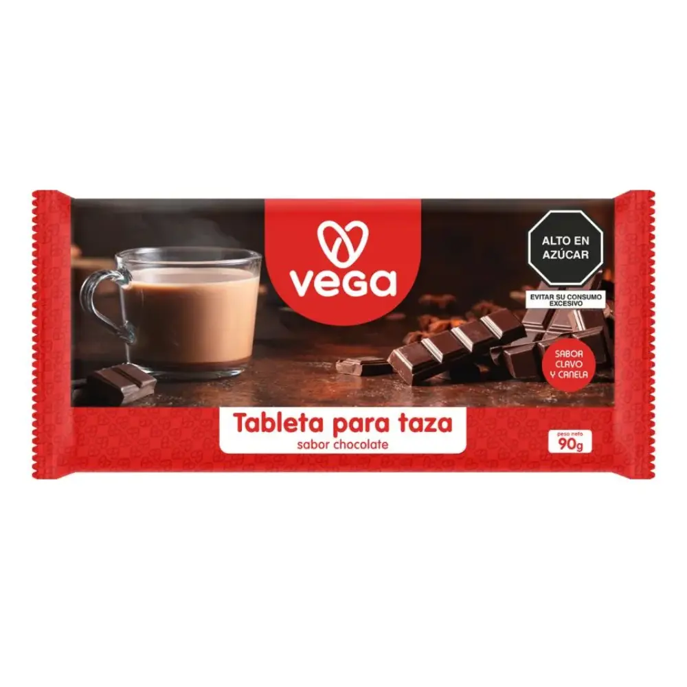 CHOCOLATE PARA TAZA VEGA 90G