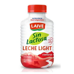 LECHE LAIVE LIGHT SIN LACTOSA BOTELLA 390GR