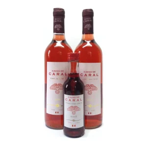 PACK VINO CAVAS DE CARAL ROSE