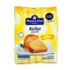 PREMEZCLA KEKE CASERO NARANJA BLANCA FLOR 750GR