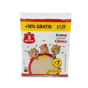 AVENA CLASICA 3 OSITOS 110GR