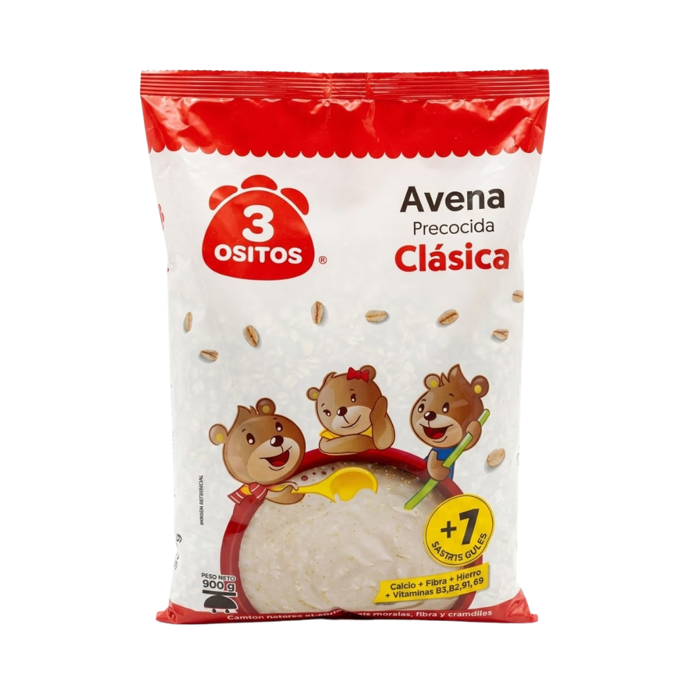 AVENA CLASICA 3 OSITOS 900GR