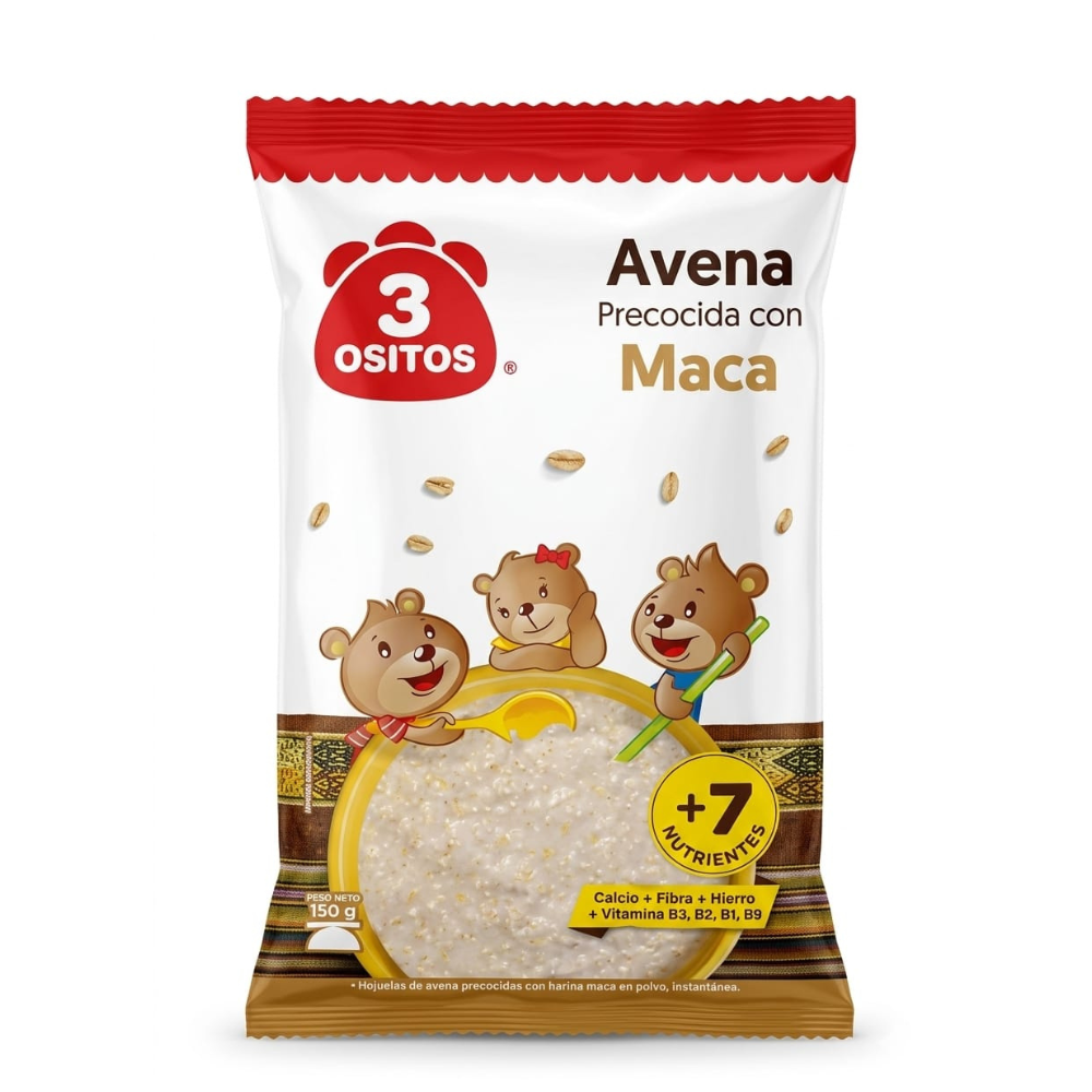 AVENA CON MACA 3 OSITOS 150GR