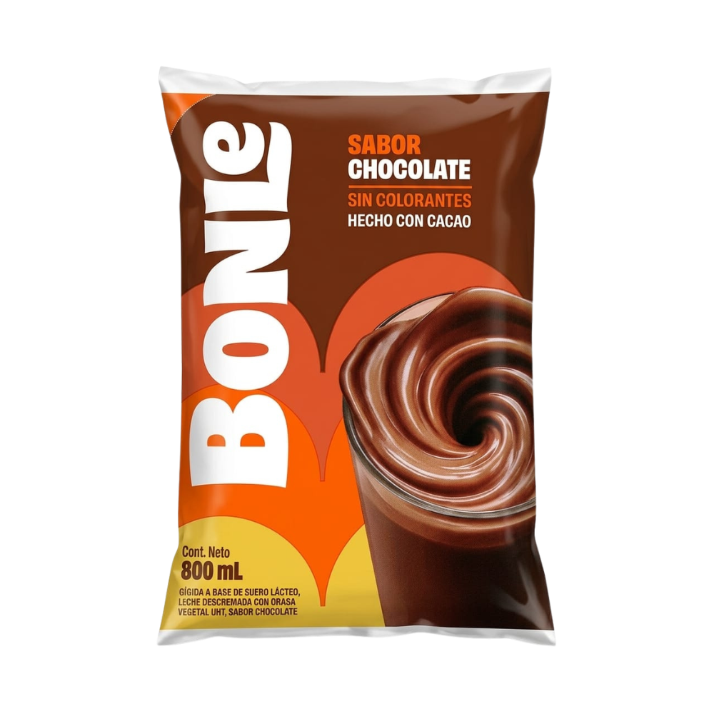 LECHE SABOR CHOCOLATE BONLE 800ML