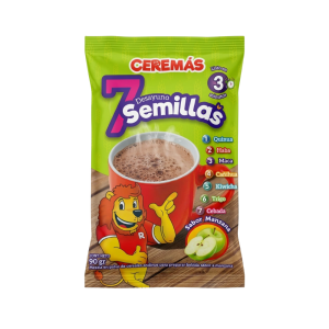 7 SEMILLAS SABOR MANZANA CEREMAS 90GR