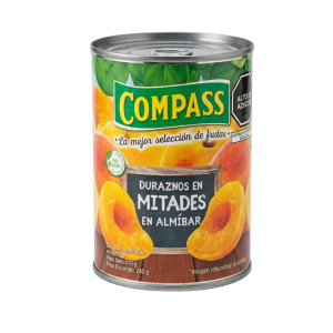 CONSERVA DE DURAZNO COMPASS 410GR