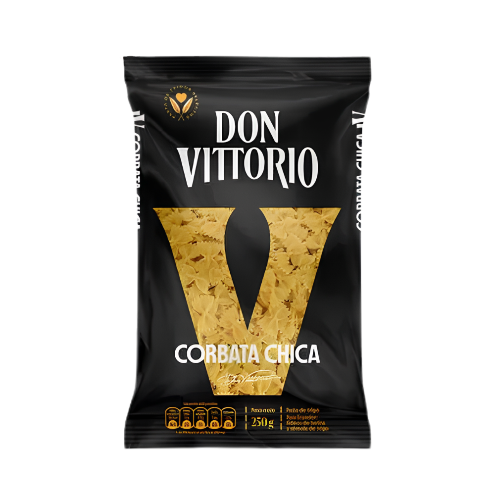 FIDEOS DON VITTORIO CORBATA CHICA 250G
