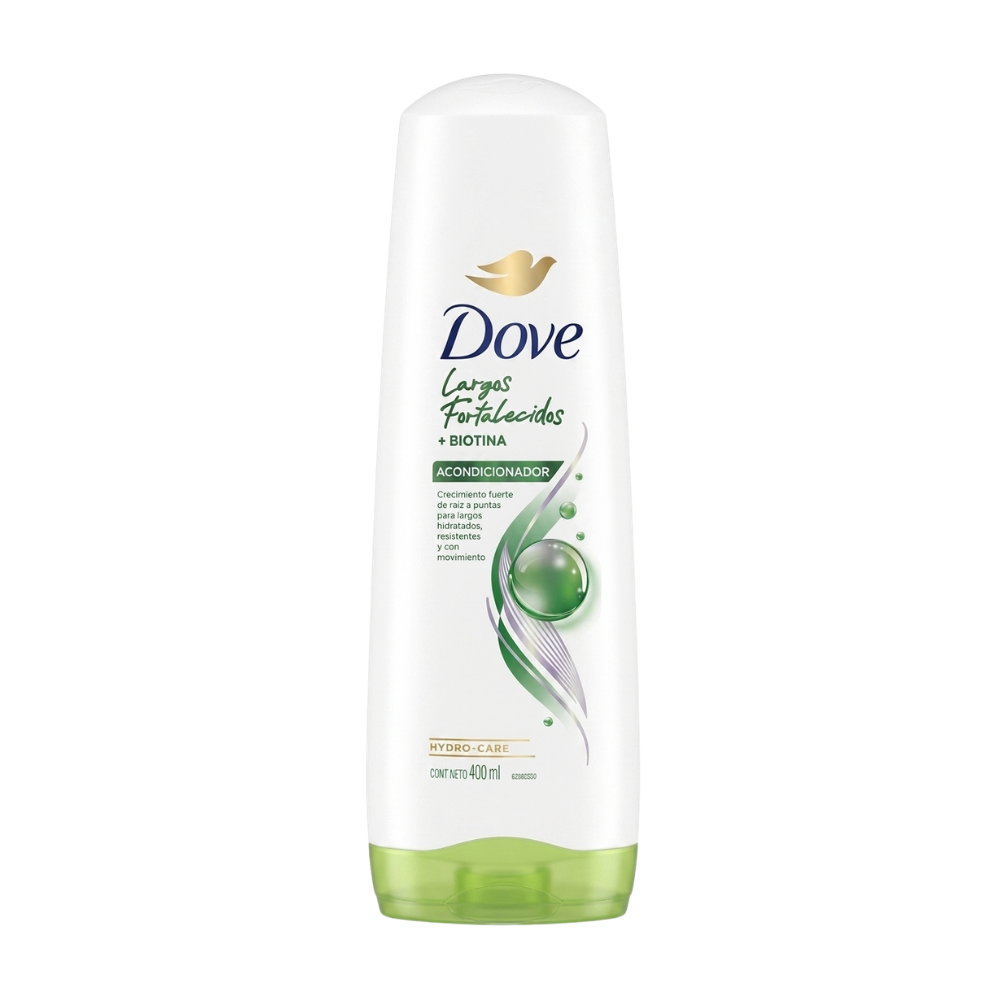 ACONDICIONADOR LARGOS FORTALECIDOS DOVE 400ML