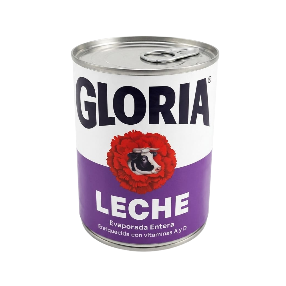 LECHE MORADA ENTERA GLORIA 390G