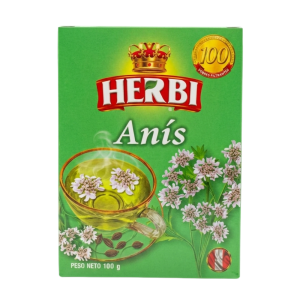 FILTRANTES ANIS HERBI DE 100 UNIDADES
