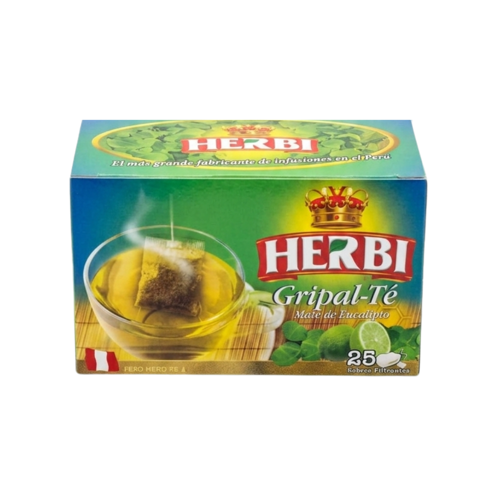 FILTRANTES GRIPAL-TE HERBI DE 25 UNIDADES