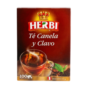 FILTRANTES TE, CANELA Y CLAVO HERBI DE 100 UNIDADES