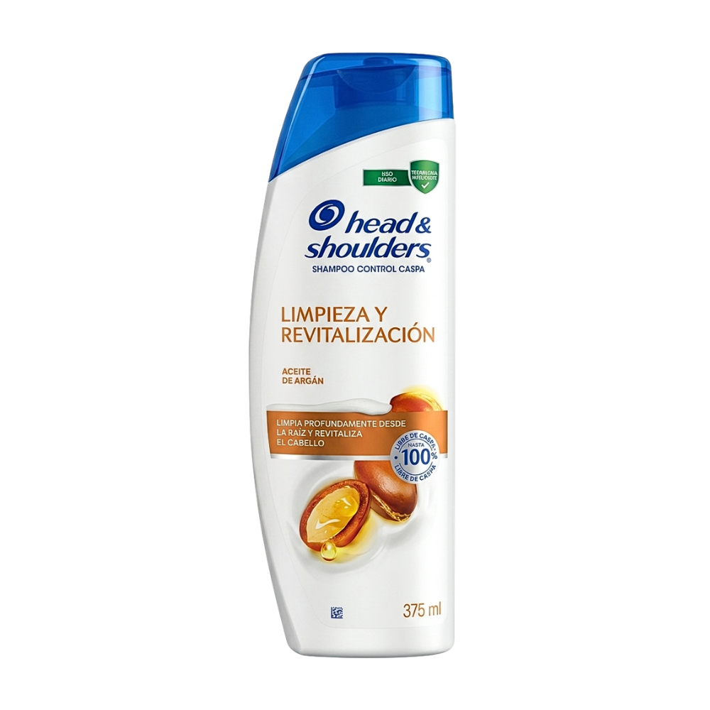 SHAMPOO LIMPIEZA Y REVITALIZACION H&S 375ML