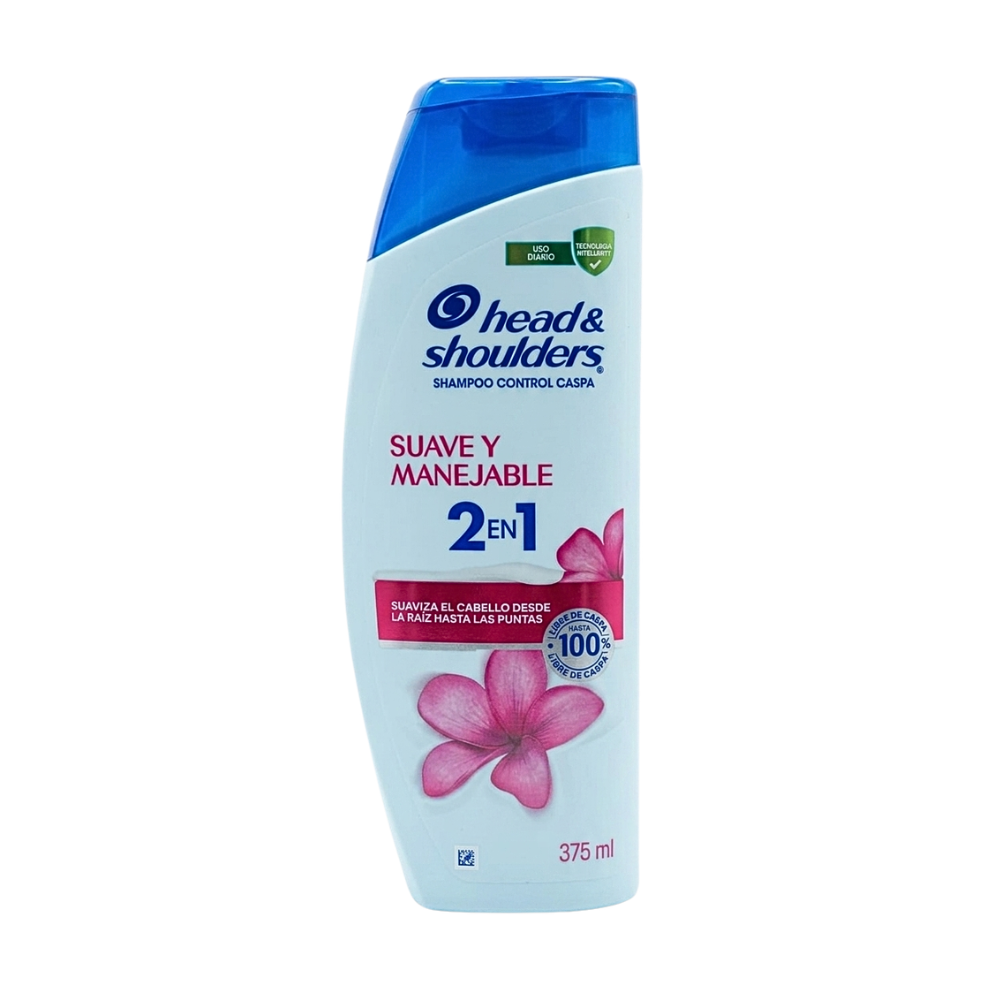 SHAMPOO SUAVE MANEJABLE H&S 375ML