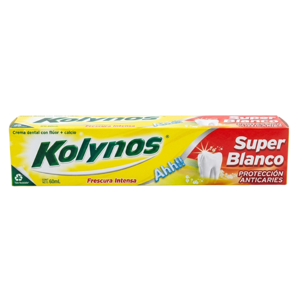 PASTA DENTAL SUPER BLANCO KOLYNOS 60ML