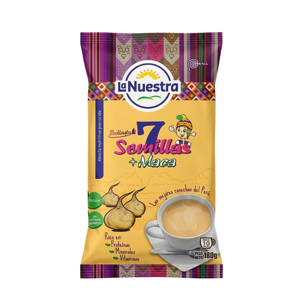 7 SEMILLAS + MACA LA NUESTRA 180GR