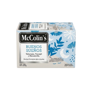 FILTRANTES BUENOS SUEÑOS MCCOLIN´S DE 20 UNIDADES