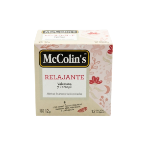 FILTRANTES RELAJANTE MCCOLIN´S DE 12 UNIDADES