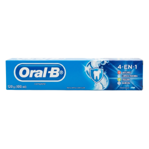 PASTA DENTAL COMPLETE 4 EN 1 ORAL-B 120GR