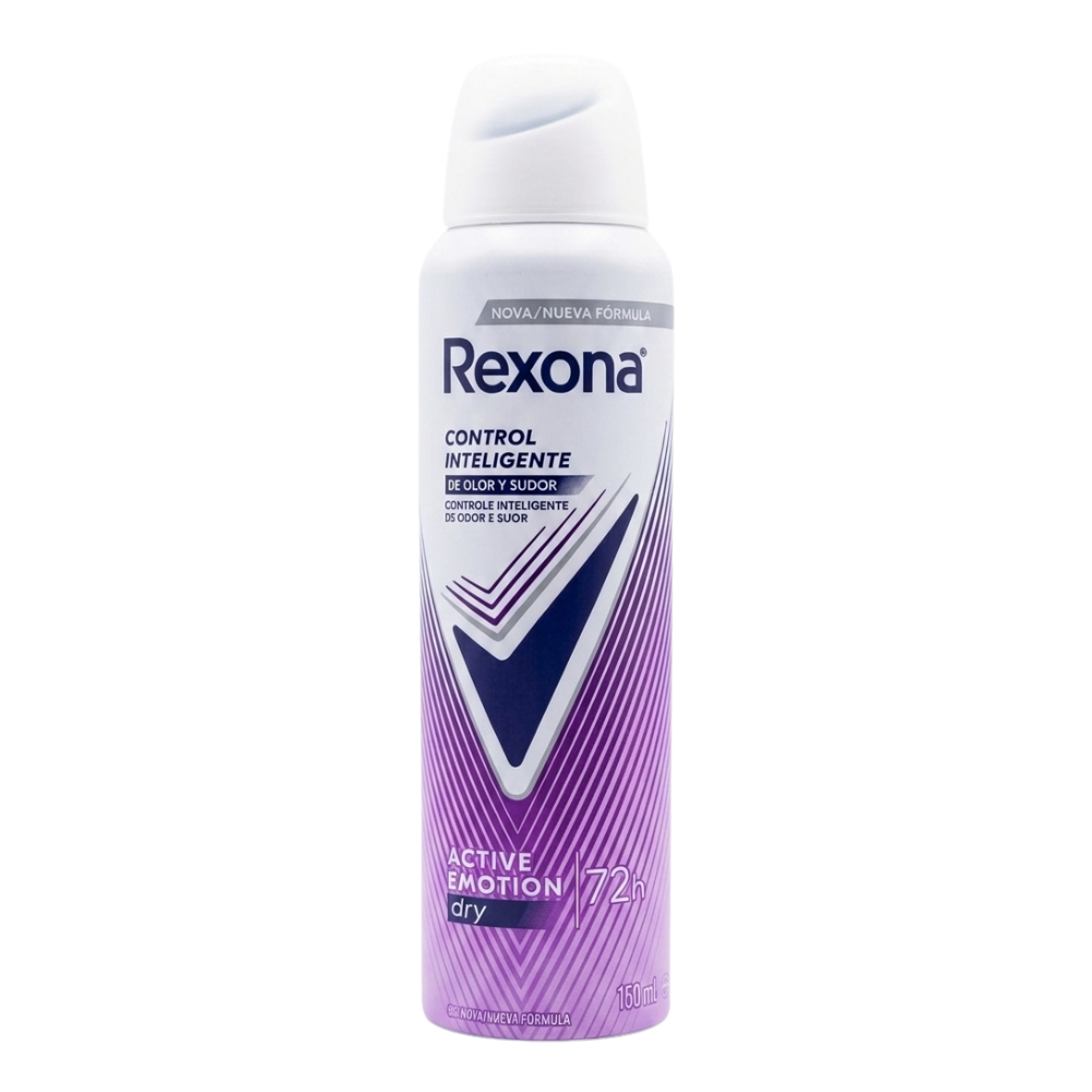 DESODORANTE EN SPRAY MUJER ACTIVE EMOTION REXONA 150ML