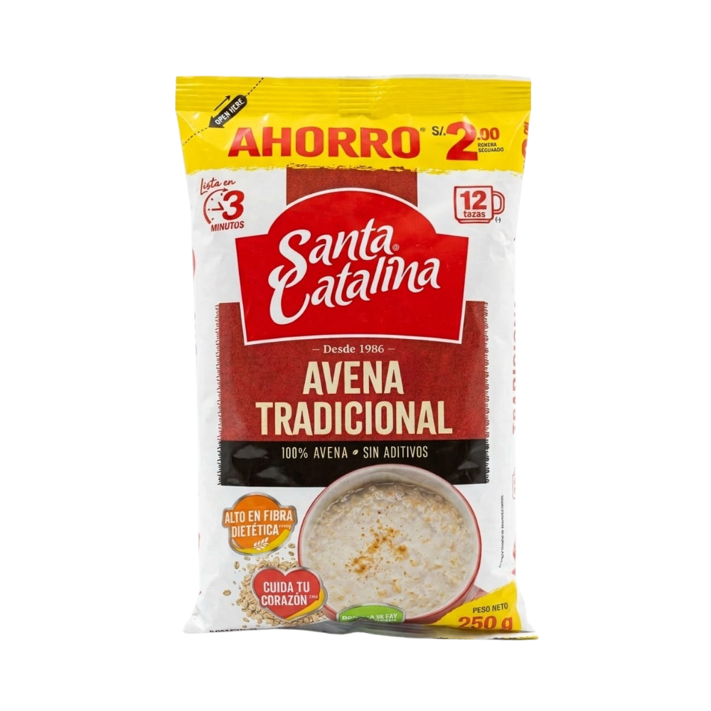 AVENA TRADICIONAL SANTA CATALINA 250GR