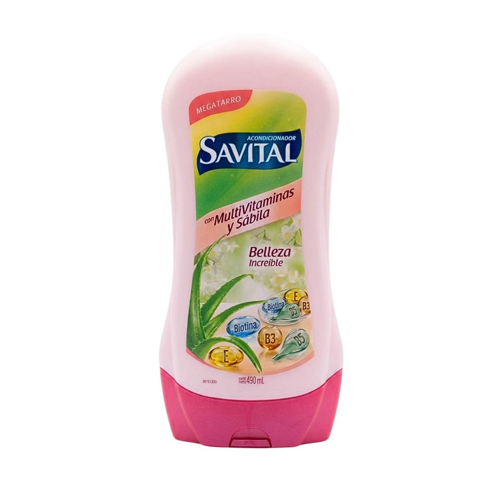 ACONDICIONADOR MULTIVITAMINAS SAVITAL 490ML
