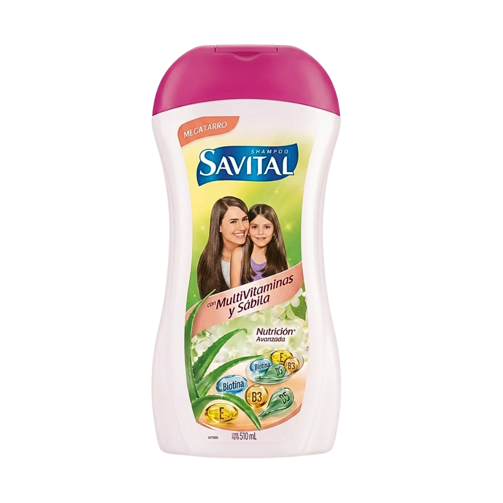 SHAMPOO MULTIVITAMINAS SAVITAL 510ML