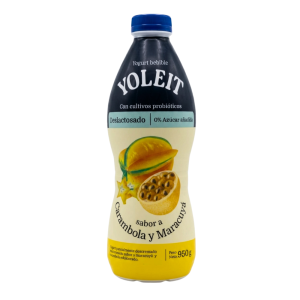 YOGURT BEBIBLE DE CARAMBOLA Y MARACUYA YOLEIT 950GR