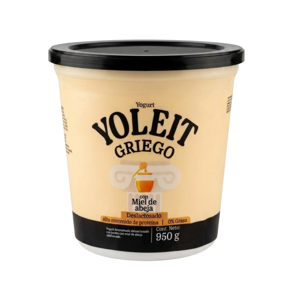YOGURT GRIEGO CON MIEL DE ABEJA YOLEIT 950GR