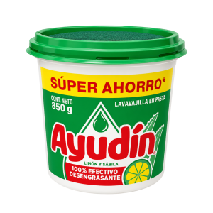 LAVAVAJILLA AYUDIN LIMON Y SABILA 850GR