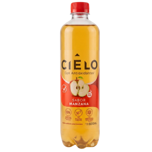 AGUA CON GAS CIELO SABOR A MANZANA 600ML
