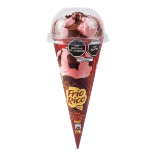 HELADO EN CONO FRIO RICO SABOR FRESA DONOFRIO