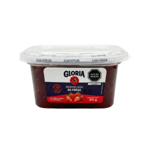 MERMELADA DE FRESA GLORIA POTE 310GR
