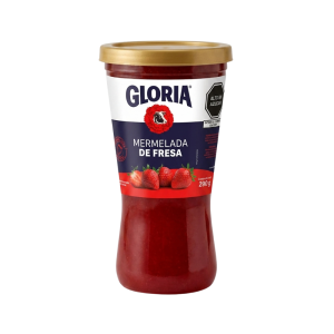 MERMELADA DE FRESA GLORIA VASO 290GR