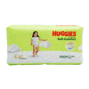 PAÑAL HUGGIES TALLA XXXG DE 10 UNIDADES