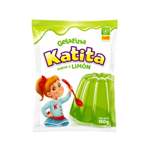 GELATINA SABOR LIMON KATITA 150GR