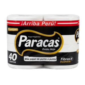 PAPEL PARACAS PREMIUM NEGRO DE 4 ROLLOS