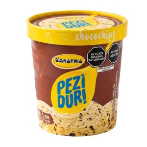 HELADO EN POTE PEZI DURI SABOR CHOCOCHIPS DONOFRIO 900ML