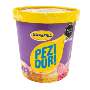 HELADO EN POTE PEZI DURI SABOR TRICOLOR DONOFRIO 900ML