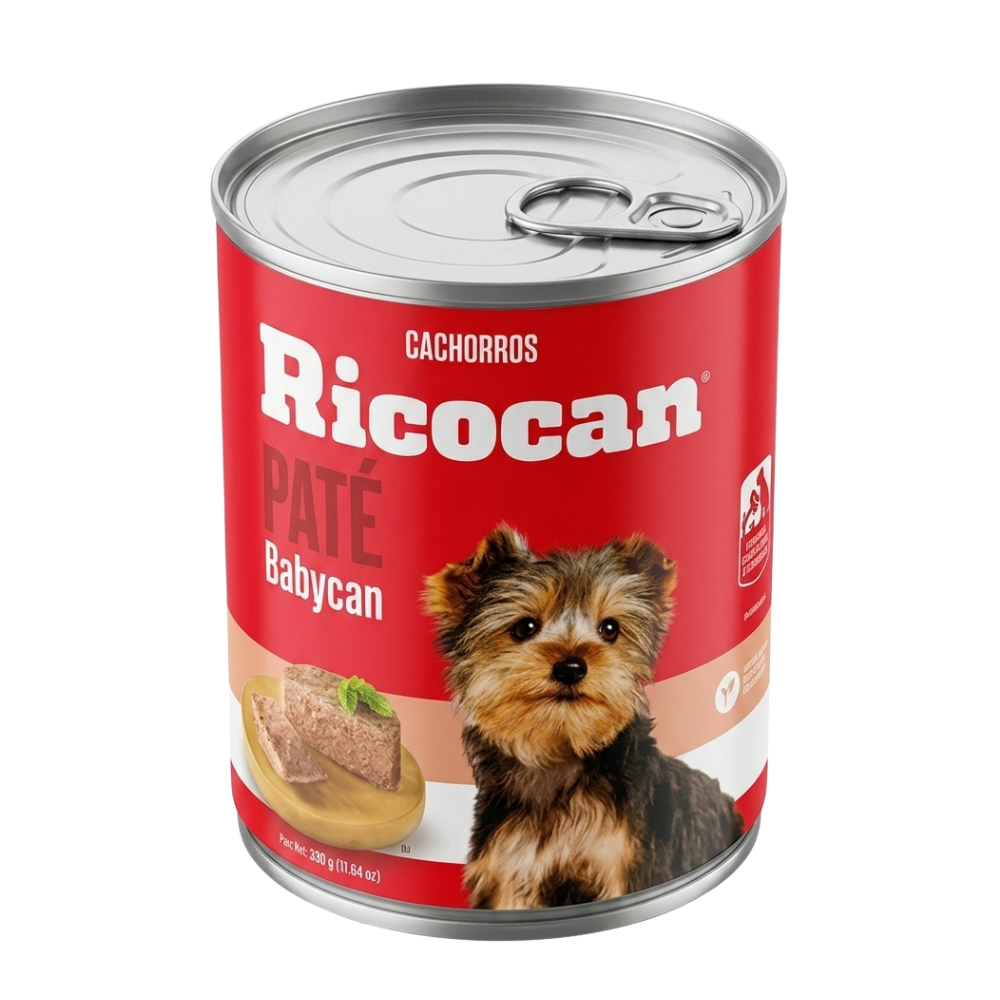 PATE CACHORROS RICOCAN 330GR