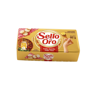 MARGARINA EN BARRA SELLO DE ORO 90GR
