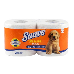 PAPEL SUAVE NARANJA DE 2 ROLLOS