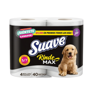 PAPEL SUAVE NEGRO DE 4 ROLLOS