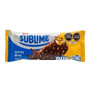 HELADO SUBLIME DUO NESTLE 61.8GR