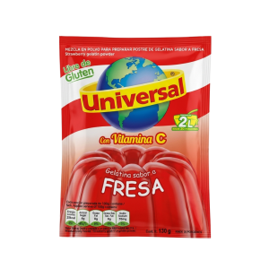 GELATINA DE FRESA UNIVERSAL 130GR